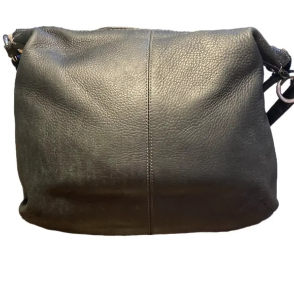 Coach in black pebbled leather - Vintage - Picture 3 of 13